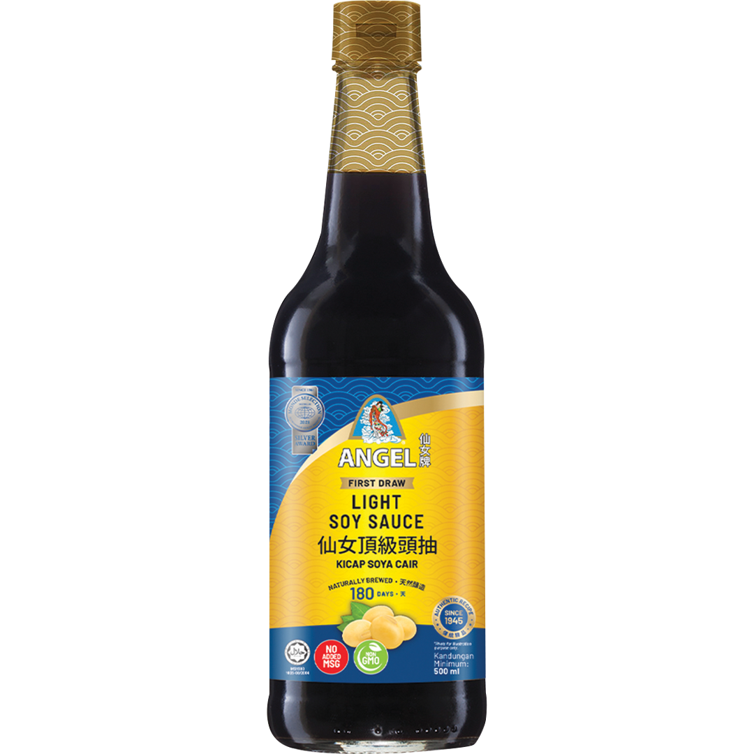 Angel Light Soy Sauce First Draw 500ml Cap Seal